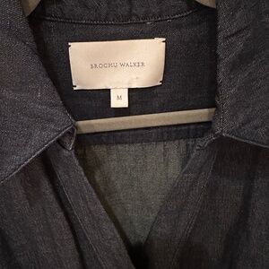 Brochu Walker denim jumpsuit size medium